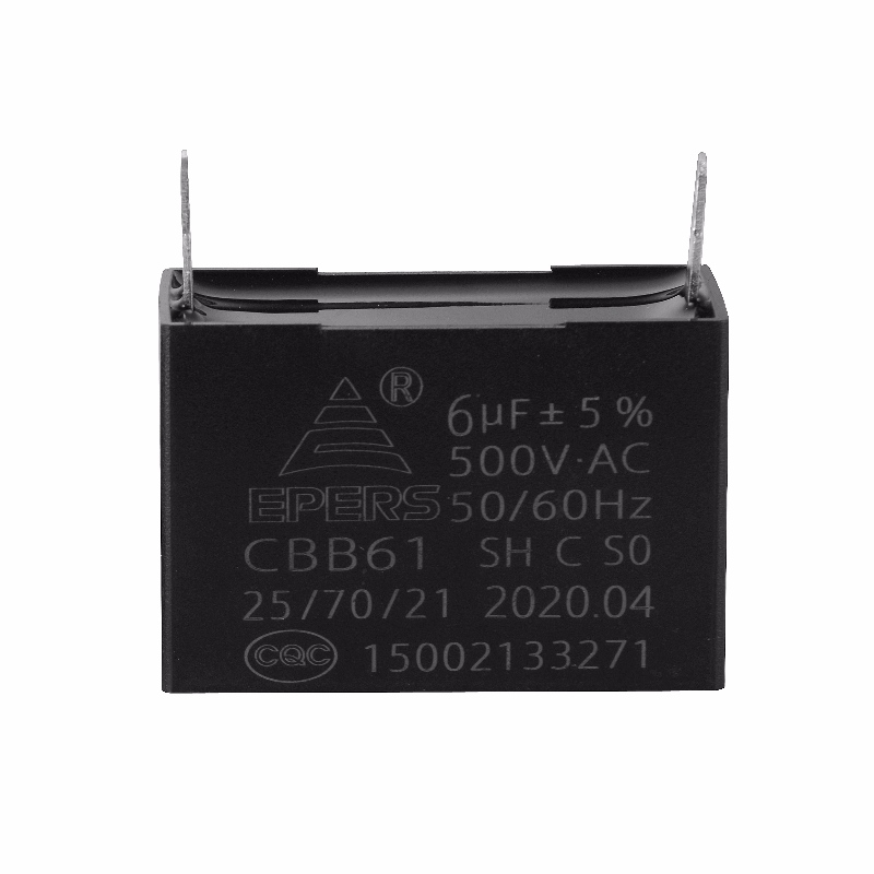 6UF 500V 50/60HZ CBB61 ตัวเก็บประจุพัดลม